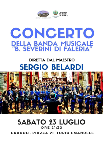 Concerto della banda musicale "B. Severini di Faleria"